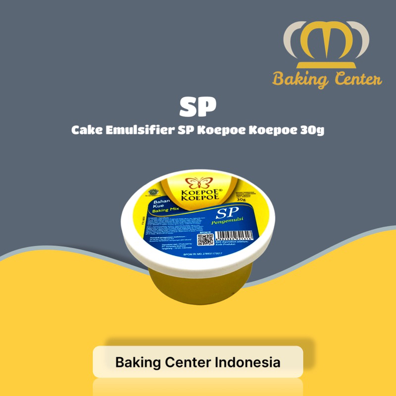 

SP Koepoe Koepoe Pengembang Kue Cake Emulsifier 30gr