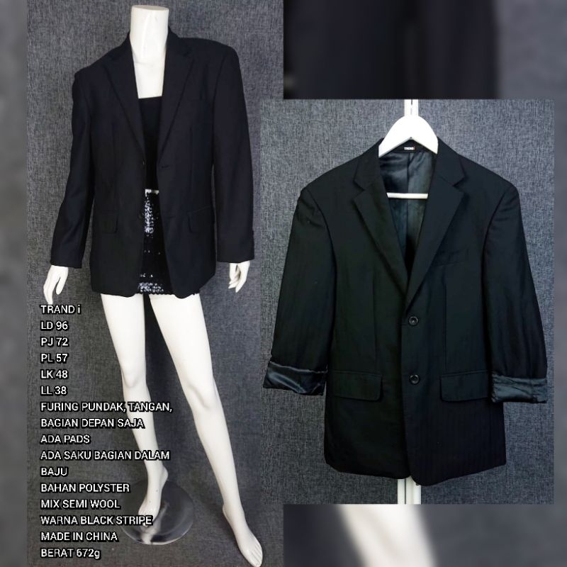 BLAZER UNISEX / JAS PRIA JUMBO/ JAS PRIA PREMIUM/ JAS PRIA MODREN / JAS PRIA FORMAL XL XXL XXXL 4XL 