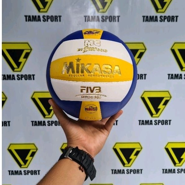 Bola Volly Mikasa Super Gold MV 2200 Grade Ori