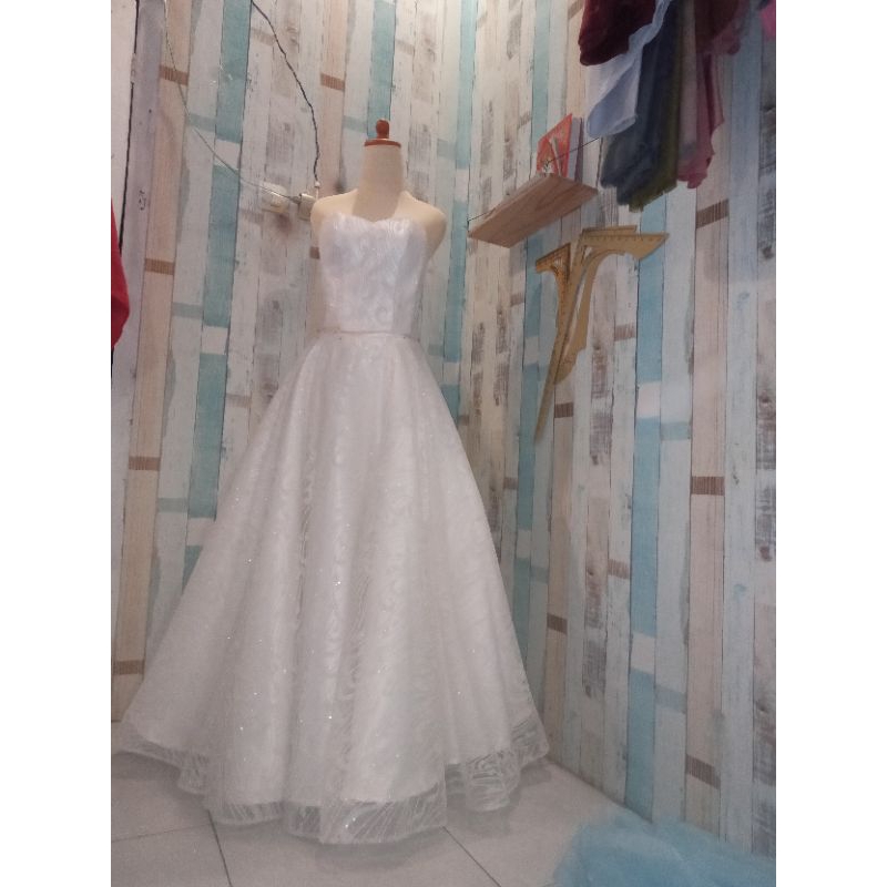 jasa jahit gaun pengantin/pesta