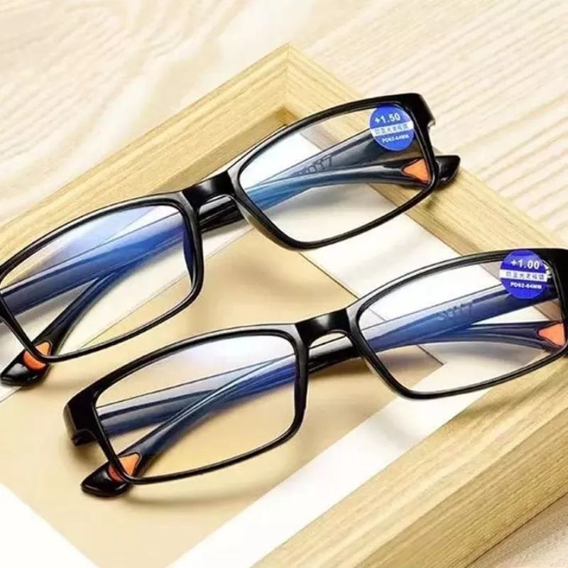 Kacamata Baca Anti Radiasi Lensa Plus +1.00 s/d +4.00 Sunglasses Unisex Pria Wanita