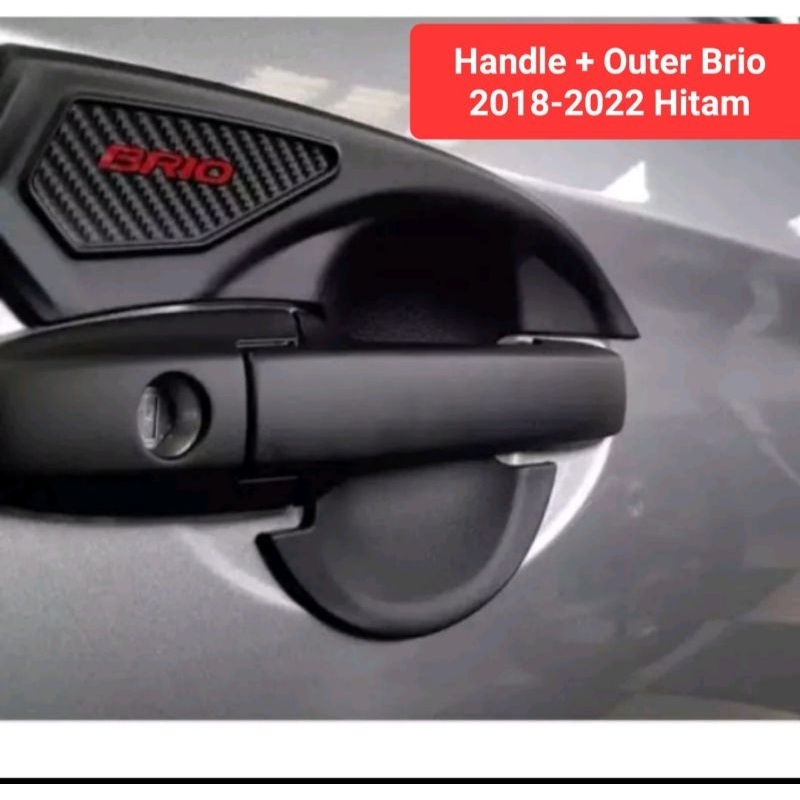 PAKET BRIO 2018-2022 DOOR HANDLE DAN OUTER HITAM