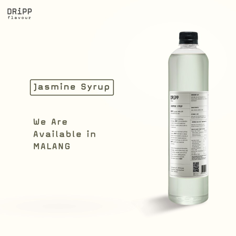 

DRiPP Jasmine Syrup - Sirup Rasa Jasmine Untuk Kafe/Bisnis