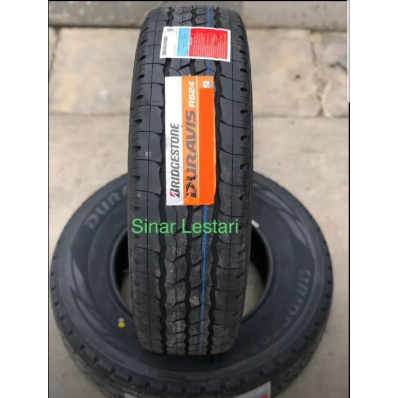 Ban Bridgestone Duravis R624 185 R14 8PR Ban Mobil Traga,L300,Carry Dll. BS0178