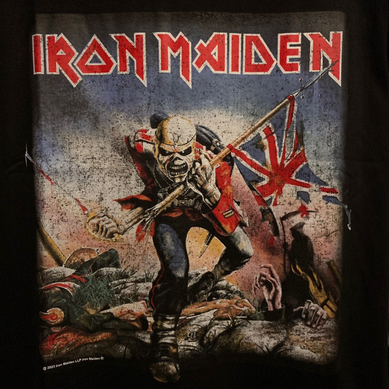 PULL&amp;BEAR AC DC BONFIRE || IRON MAIDEN TEE ( MEN's ) BNWT