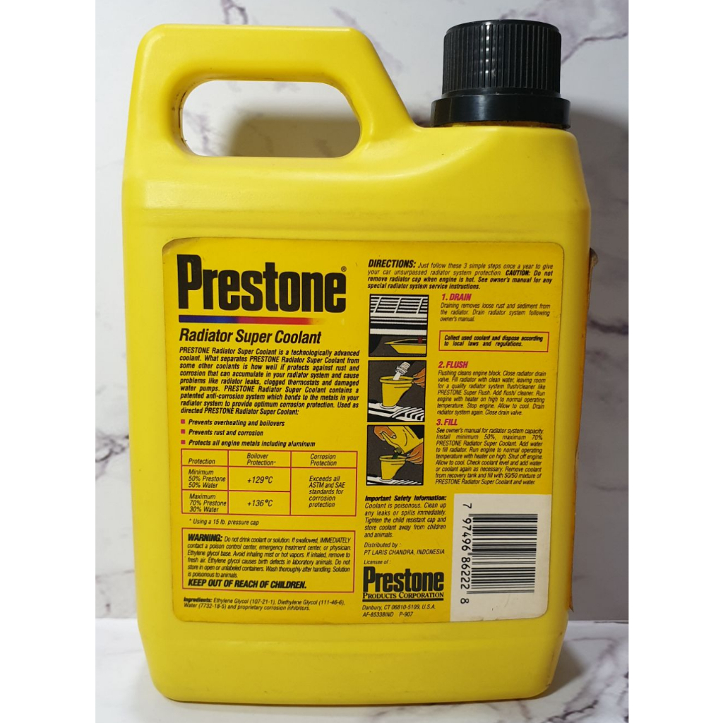 Prestone Radiator Super Coolant (Concentrate) Air Radiator 1 L