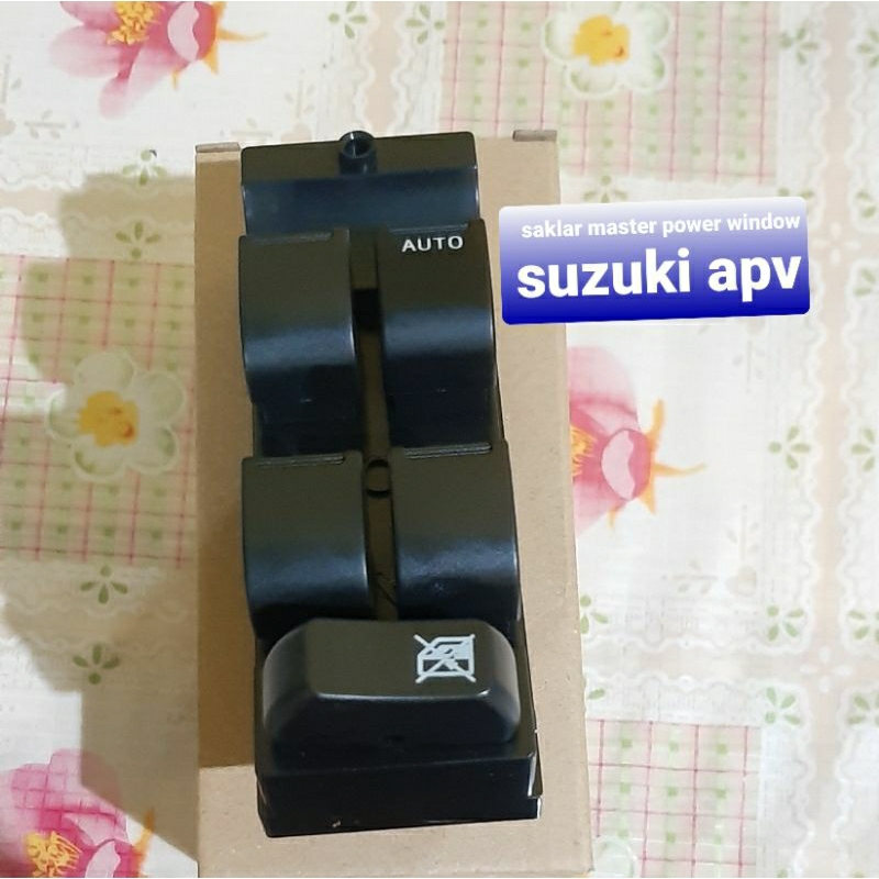 saklar switc master power window mobil suzuki apv/saklar pusat master power window suzuki apv