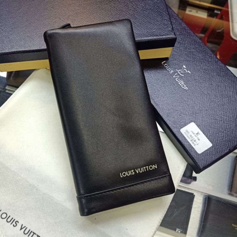 Dompet panjang LV Leather Dompet Lipat Kulit Asli Mirror Quality