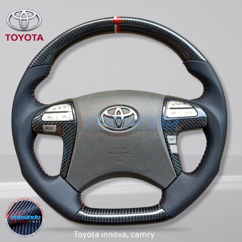 tukar tambah stir  camry fortuner VNT TRD carbon