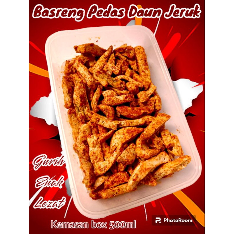 

Basreng Extra Daun Jeruk Kemasan Box 500ml