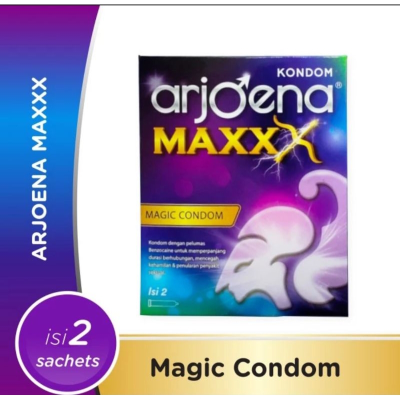 arjoena maxxx isi 2 kondom magic