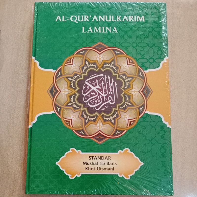 Al Qur'an Super Jumbo Besar A3 Khat Usmani 15 Baris Qur'an Lamina Besar