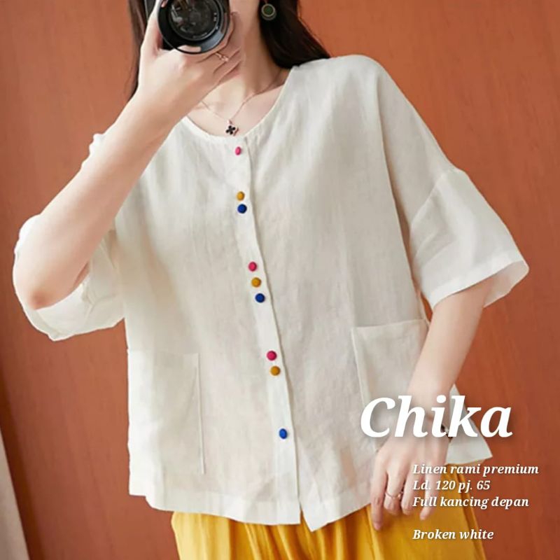 CHIKA BLOUSE ANAK TERBARU