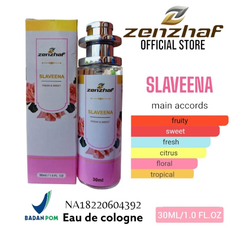 PARFUM BPOM ZENZHAF SLAVEENA 30ML