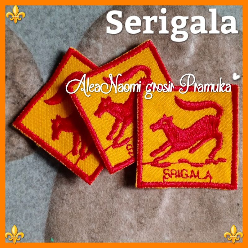 Tanda regu pramuka putra tanda regu hewan srigala bordir tanda regu serigala tanda regu srigala tanda regu bordir