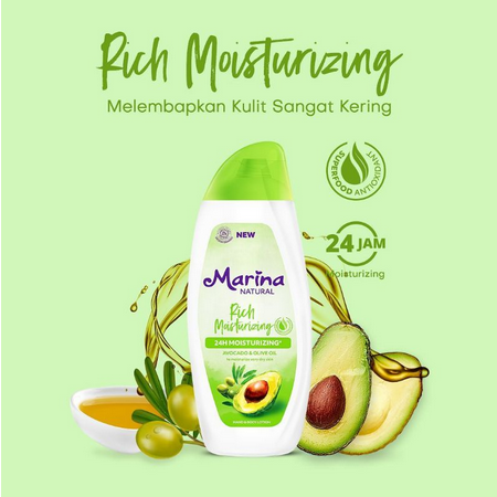 MARINA NATURAL HAND &amp; BODY LOTION