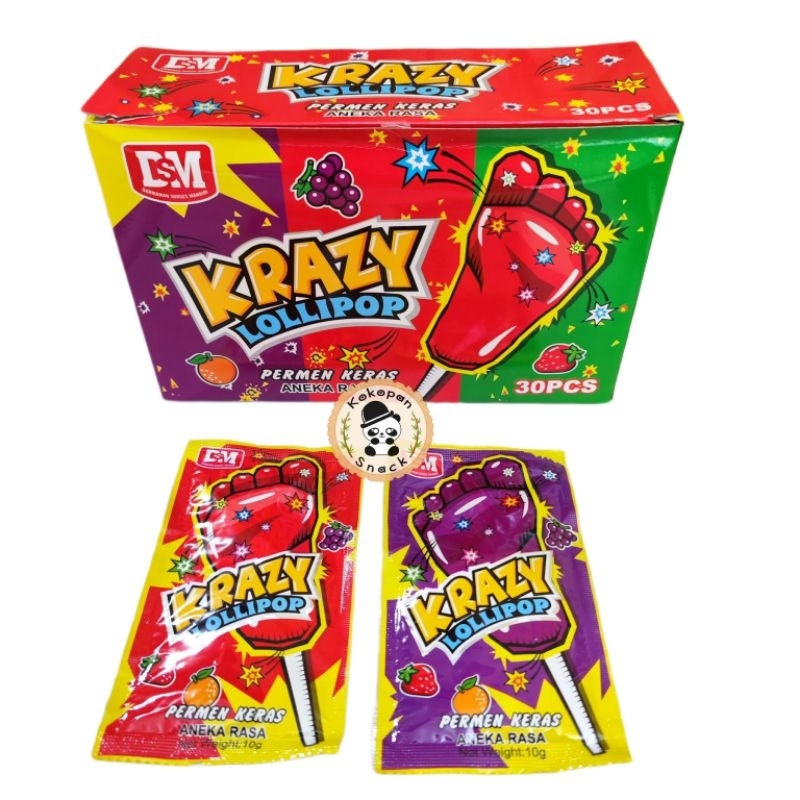 DSM KRAZY LOLIPOP BOX ISI 30