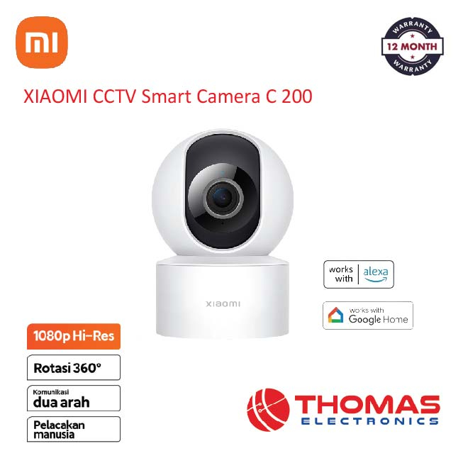 XIAOMI CCTV Smart Camera C200 1080P 360° IP CAM CCTV C 200