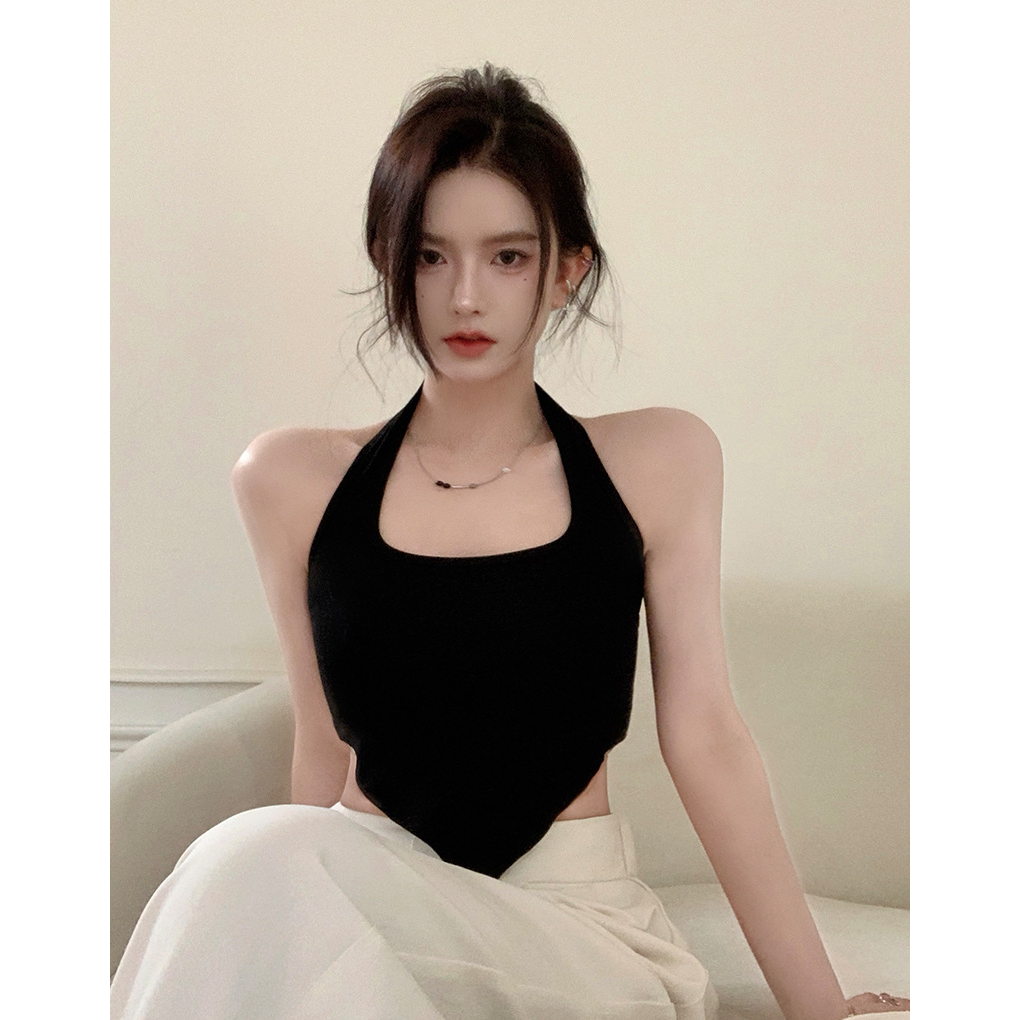 RSB BR390 Crop Tank Top Style Import Tanktop Bra Leher Sexy Fashion Korean