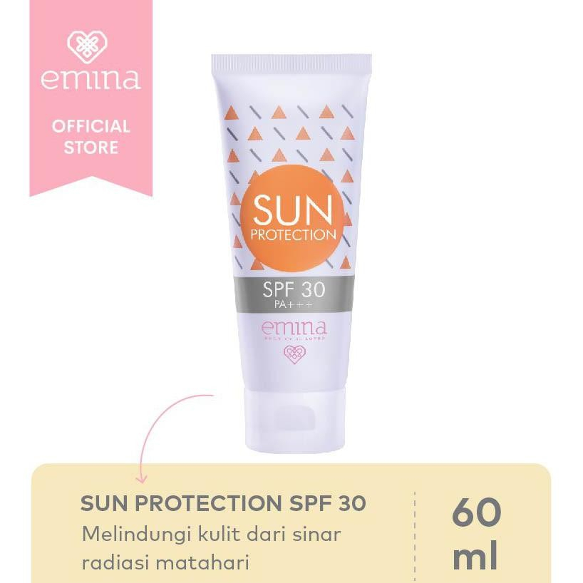 ✨ AKU MURAH ✨ Emina Sun Protection SPF 30 PA+++ 60 ml [KEMASAN LAMA]