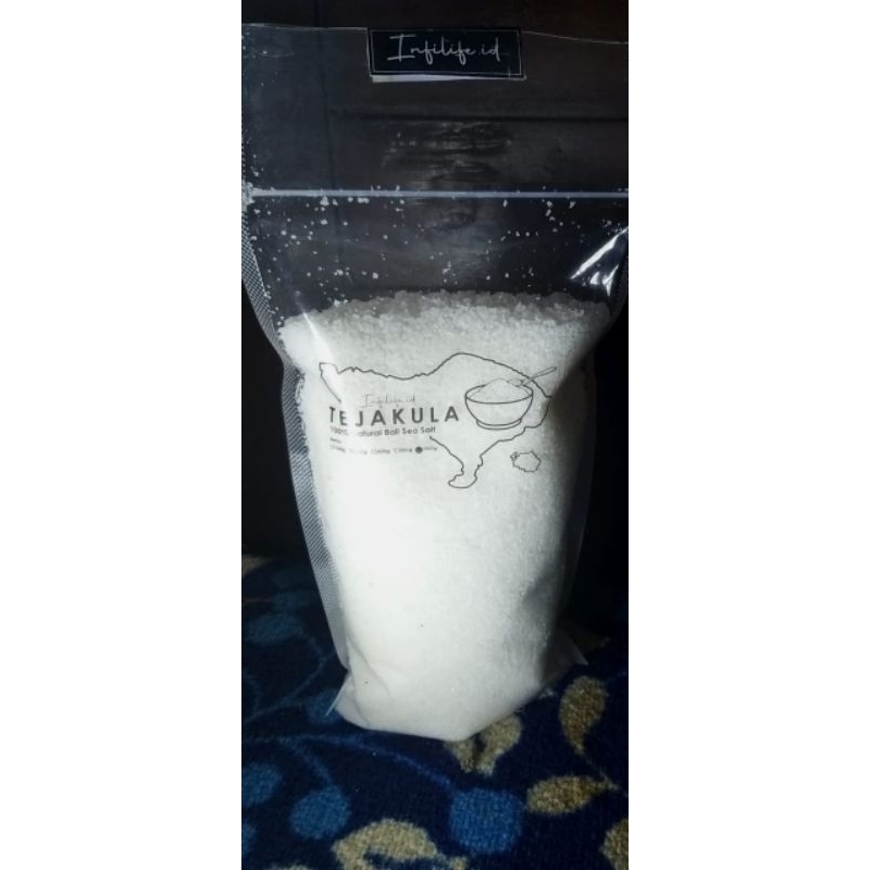 

Garam Tejakula kemasan 1000gr |100% Natural seasalt Tejakula