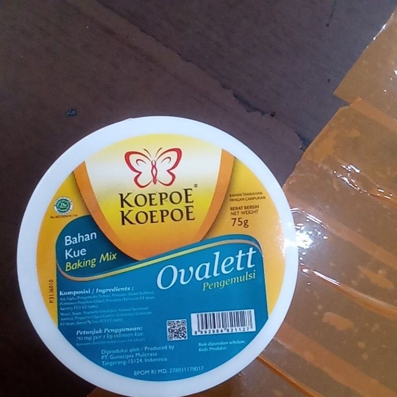 

koepoe koepoe ovalett 75gr