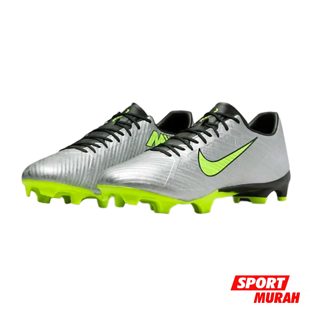 SEPATU SOCCER  NIKE FB8399 060 ZOOM VAPOR 15 A M.SILVER/VOLT-B 399060