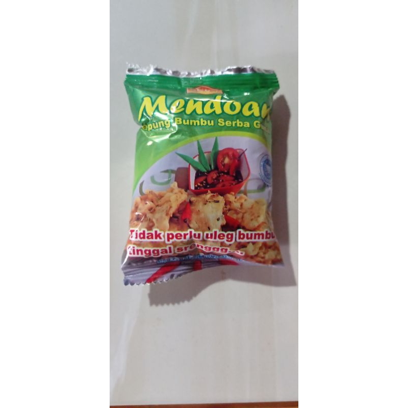 

Tepung Mendoan Alida bumbu Asli khas Purwokerto 1 Pack (12pcs)