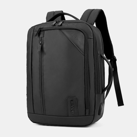 1500346 USB Tas Arctic Hunter Ransel Pria Cowok Kantor Laptop Bag 15.6