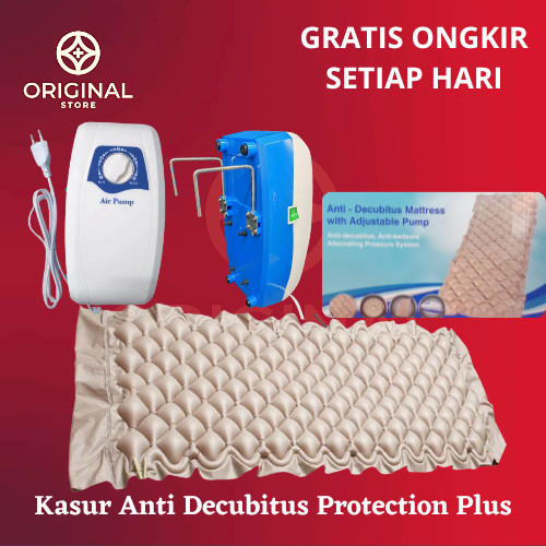 KASUR ANTI DECUBITUS 1 SET SIAP PAKAI / KASUR MATRAS ANGIN / MATRAS STROKE QDC-303 ONEMED