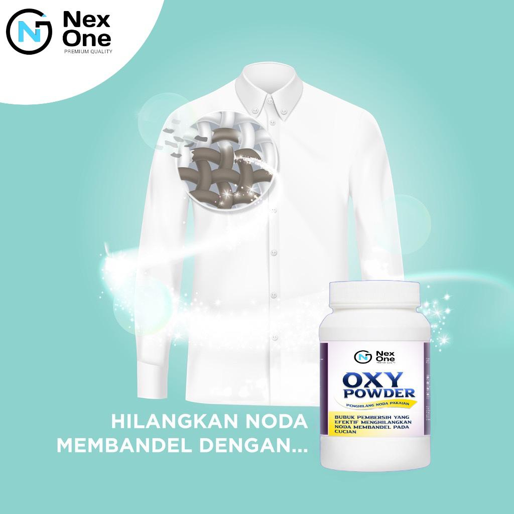 Oxi Powder Cleaner Pembersih Noda Baju Kain Sarung Bantal 1KG