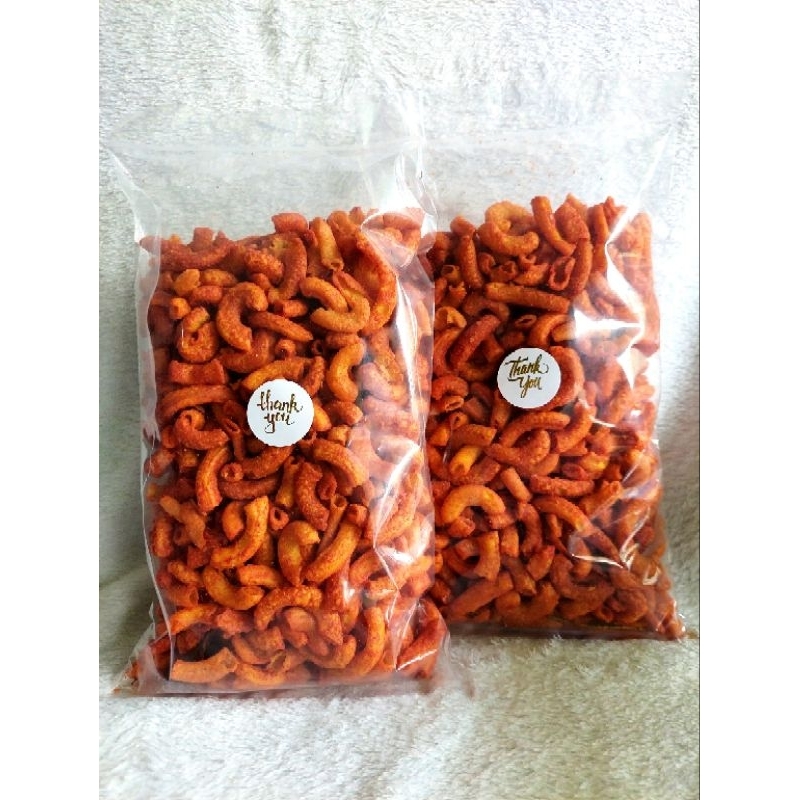 

[Snack Kiloan] 250g Macaroni pedas daun jeruk / Macaroni Bantat