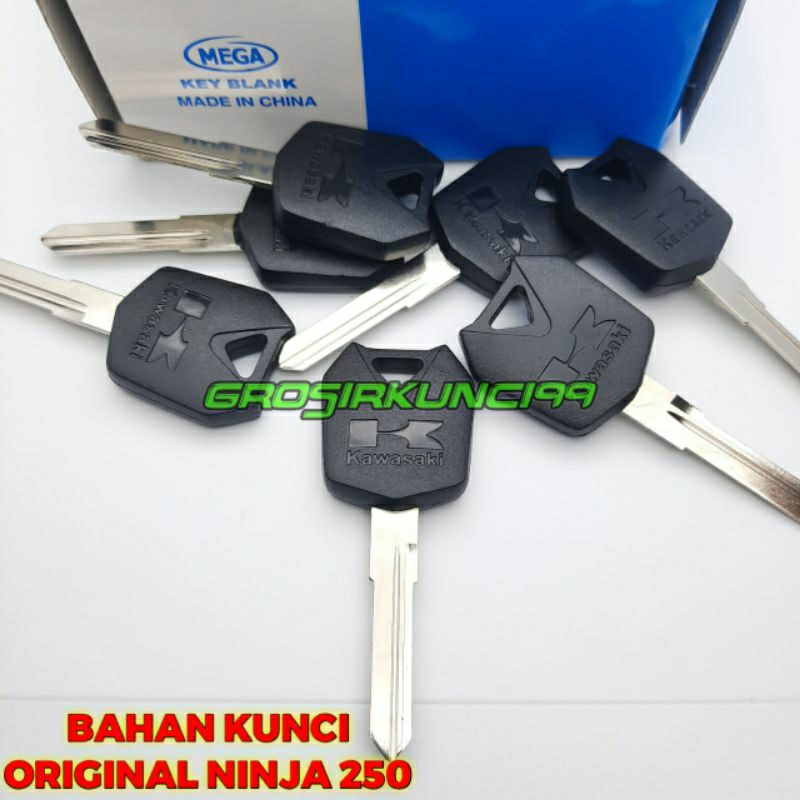 Bahan kunci ninja 250 Original . Bahan kunci kawasaki ninja . Bahan kunci ninja 250 . Bahan kunci Kawasaki ninja 250 ORI