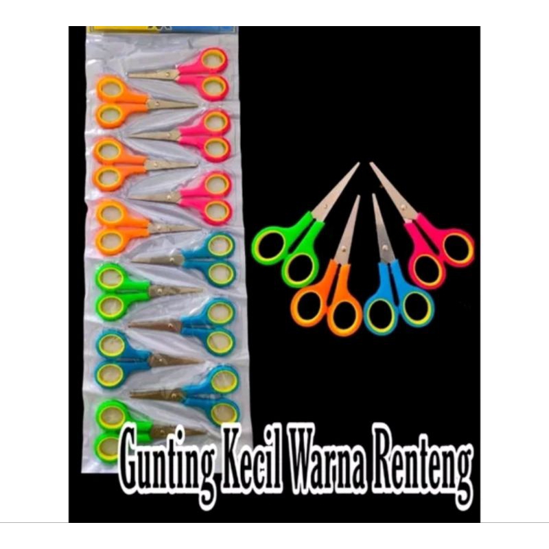 

Gunting Warna Gunting Kecil untuk belajar super tajam