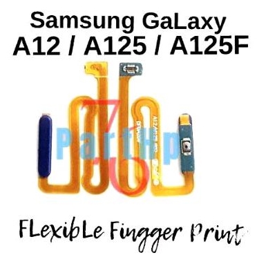 Fleksibel connector Fingerprint Samsung Galaxy A12 / A125 / A125F - Biru