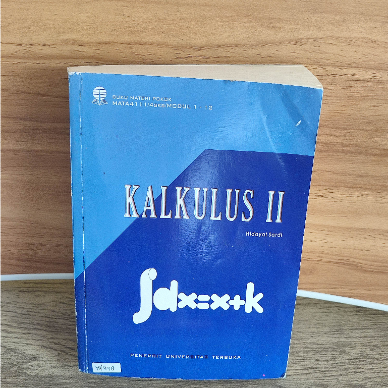 KALKULUS 2 HIDAYAT SARDI UNIVERSITAS TERBUKA