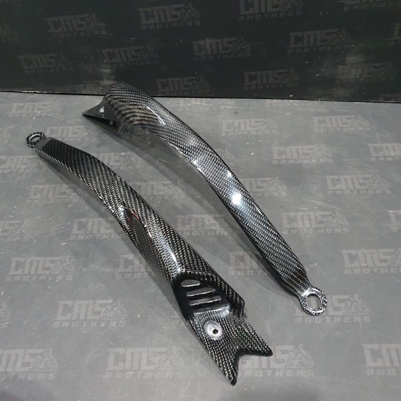 Cover Rangka Tengah Part Original Kawasaki ER6 ER 6 Carbon Kevlar