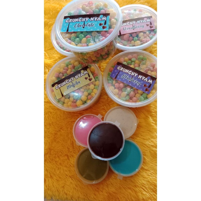 

nyam-nyam crunchy kemasan thinwall 300ml