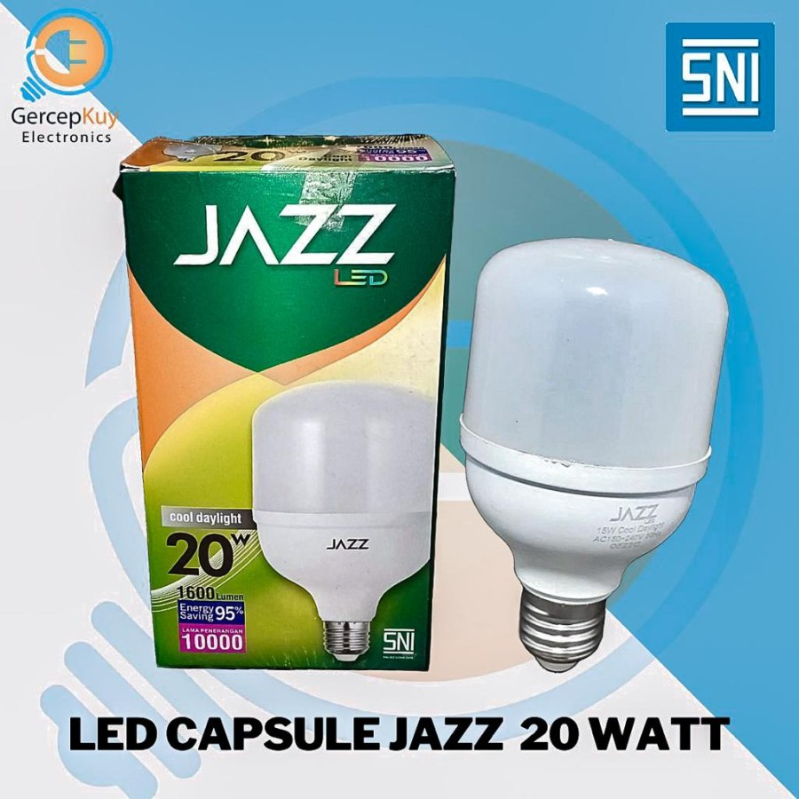 Lampu LED Capsule JAZZ 20 Watt PUTIH E27