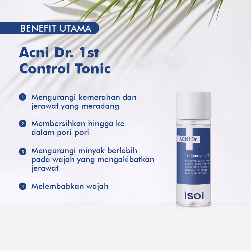 ISOI Acni Dr. 1st Control Tonic 30 ml toner wajah