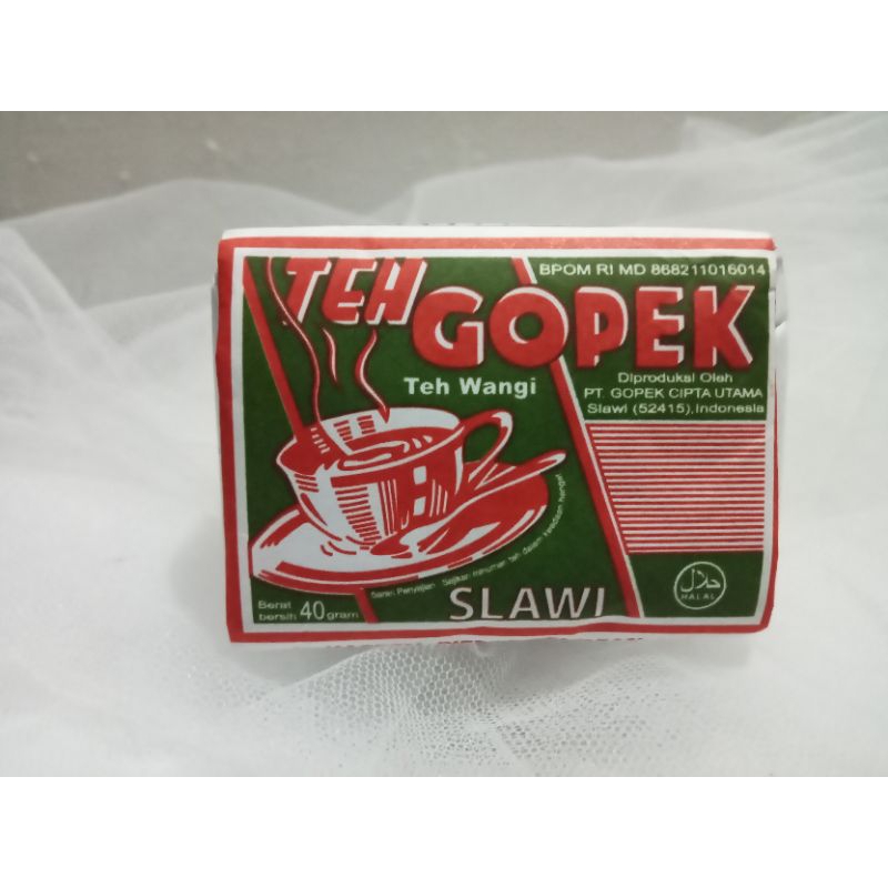 

Teh Gopek Slawi 40gr| Teh wangi