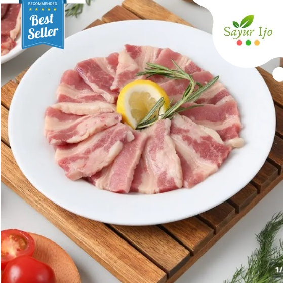 

Daging Sapi Karubi Yakiniku US 250 - 275 Gram / Pack Fresh Frozen Beef Premium