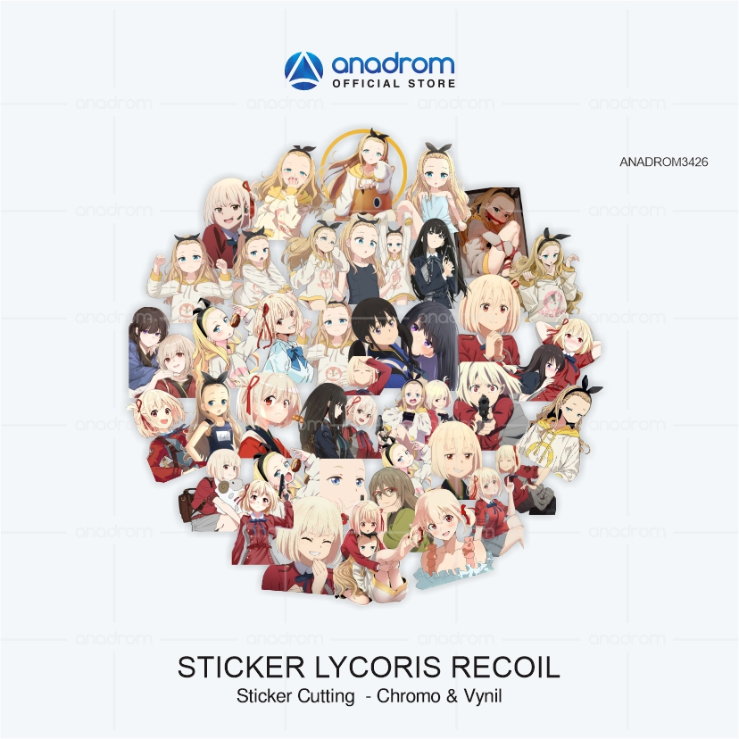 

Sticker Anime Lycoris Recoil | Sticker Anime & Aesthetic | Anadrom 3426