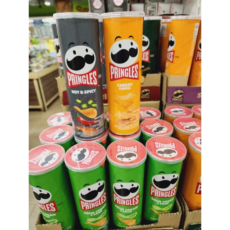 

Pringles 3Rasa Hot Spicy, Salt&Seawed, Cheesy Cheese