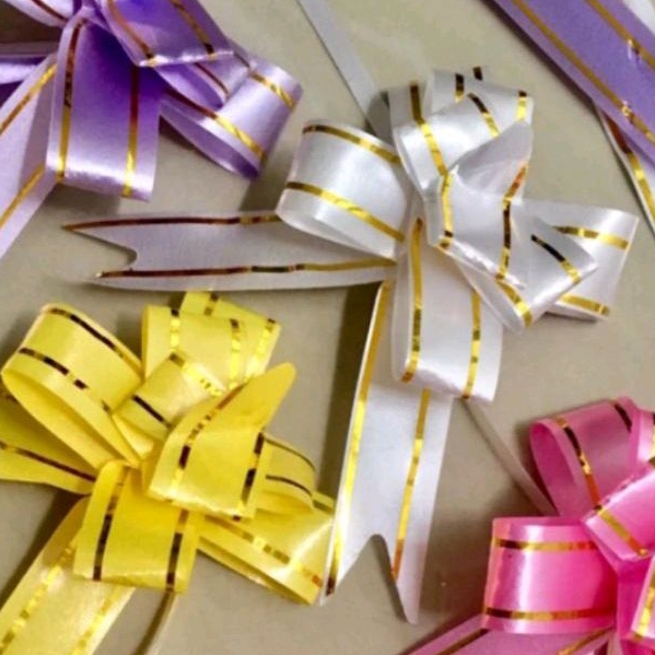 

(10pcs) Pita tarik list emas size 3x45cm