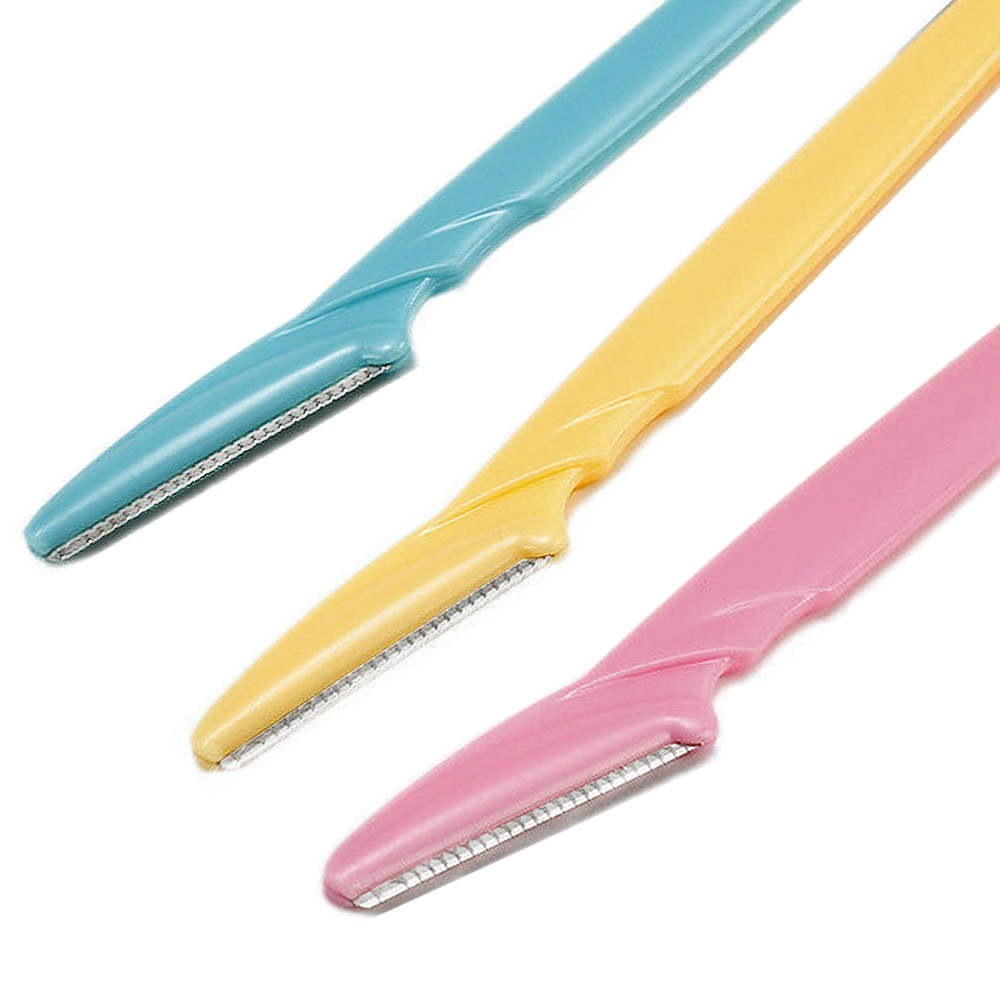 Pisau Cukur Alis Shaper Gagang Plastik Tahan Lama