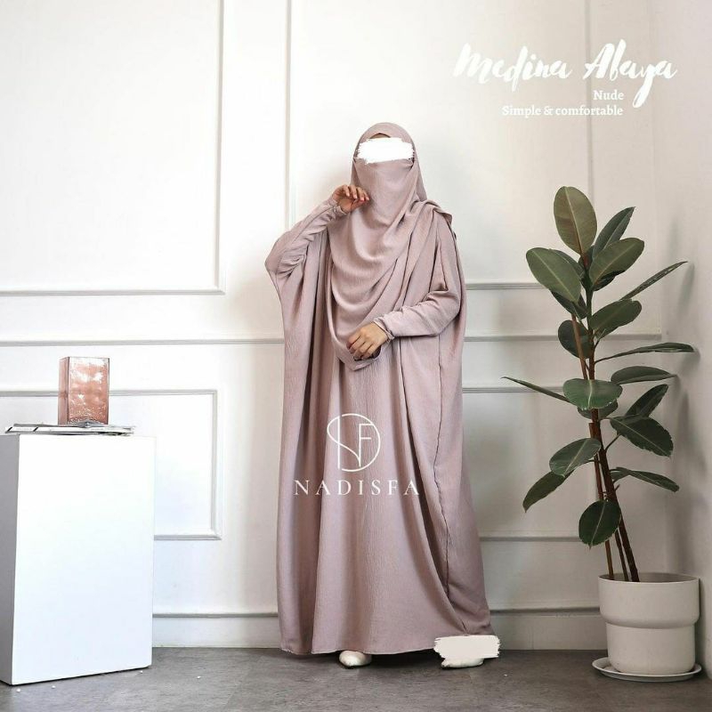 Medina Abaya PART 2 L XL XXL Abaya Kalong / Abaya Umroh / Abaya jumbo