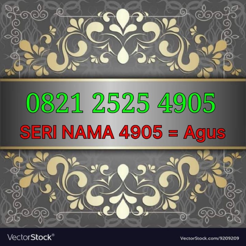 Nomor cantik seri ekor bos 805