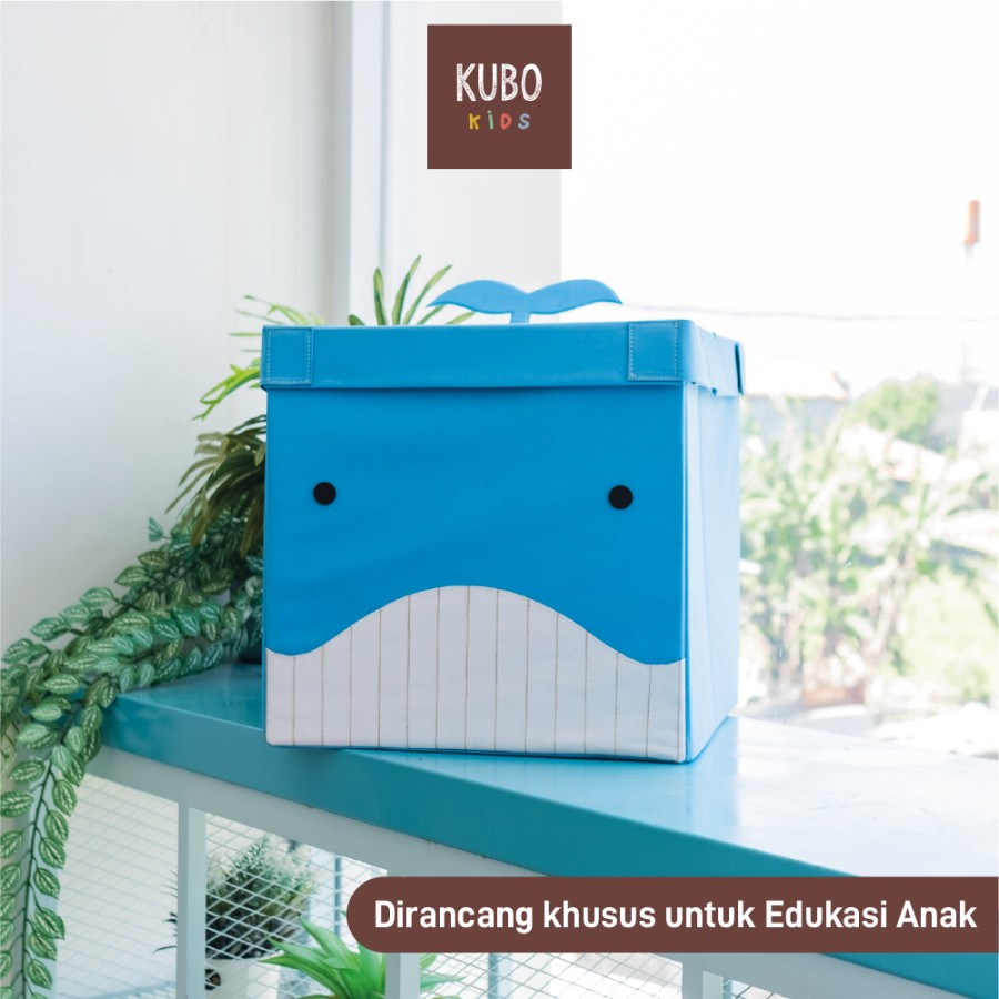 KUBO KIDS LIMITED 35 X 35 X 35 CM Kotak Penyimpanan Mainan Anak