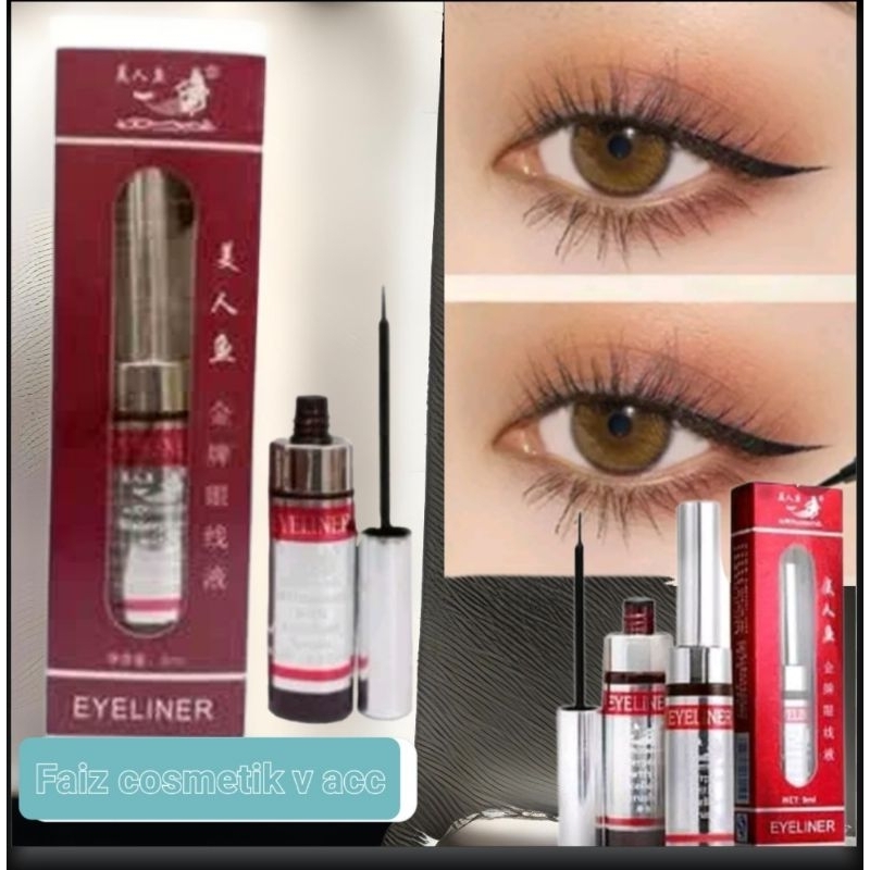 Duyung Mermaid Eye Liner Waterproof 100% Original BPOM